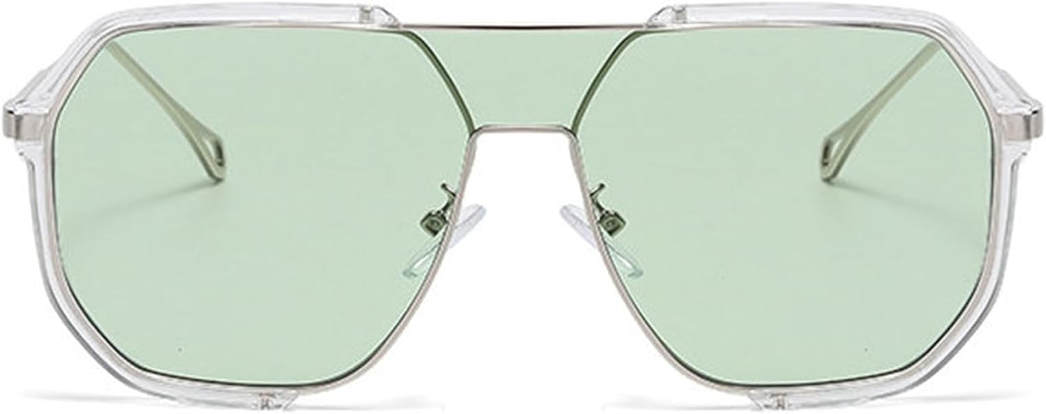 willochra Fashion Oversized Square Women Sunglasses Vintage Punk Men Outdoor Eyewear Shades UV400