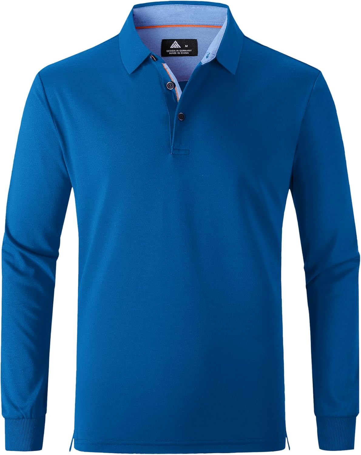 SWISSWELL Long Sleeve Polo Shirts for Men collared Performance Golf Shirts Casual Workwear Office