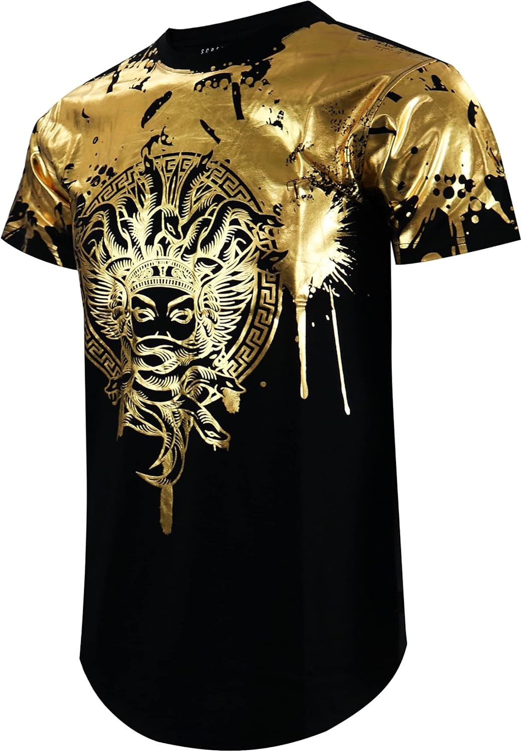 Screenshotbrand Mens Hipster Hip-Hop Premiun Tees - Stylish Longline Latest Fashion Print T-Shirts