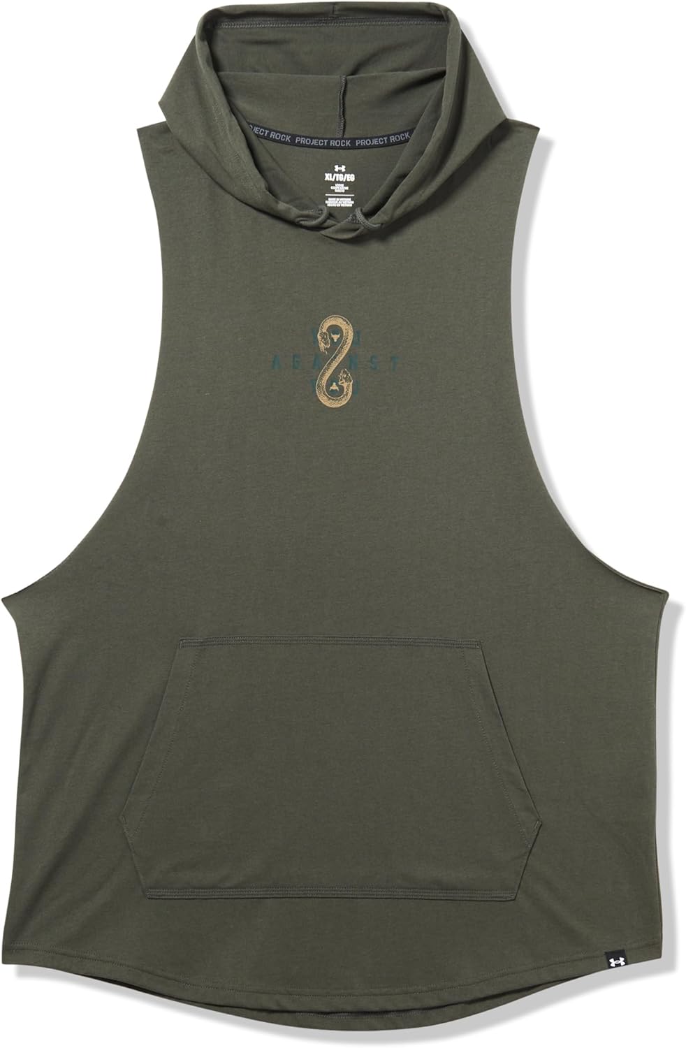 Under Armour Men's Project Rock Snake Sleeveless Hoodie