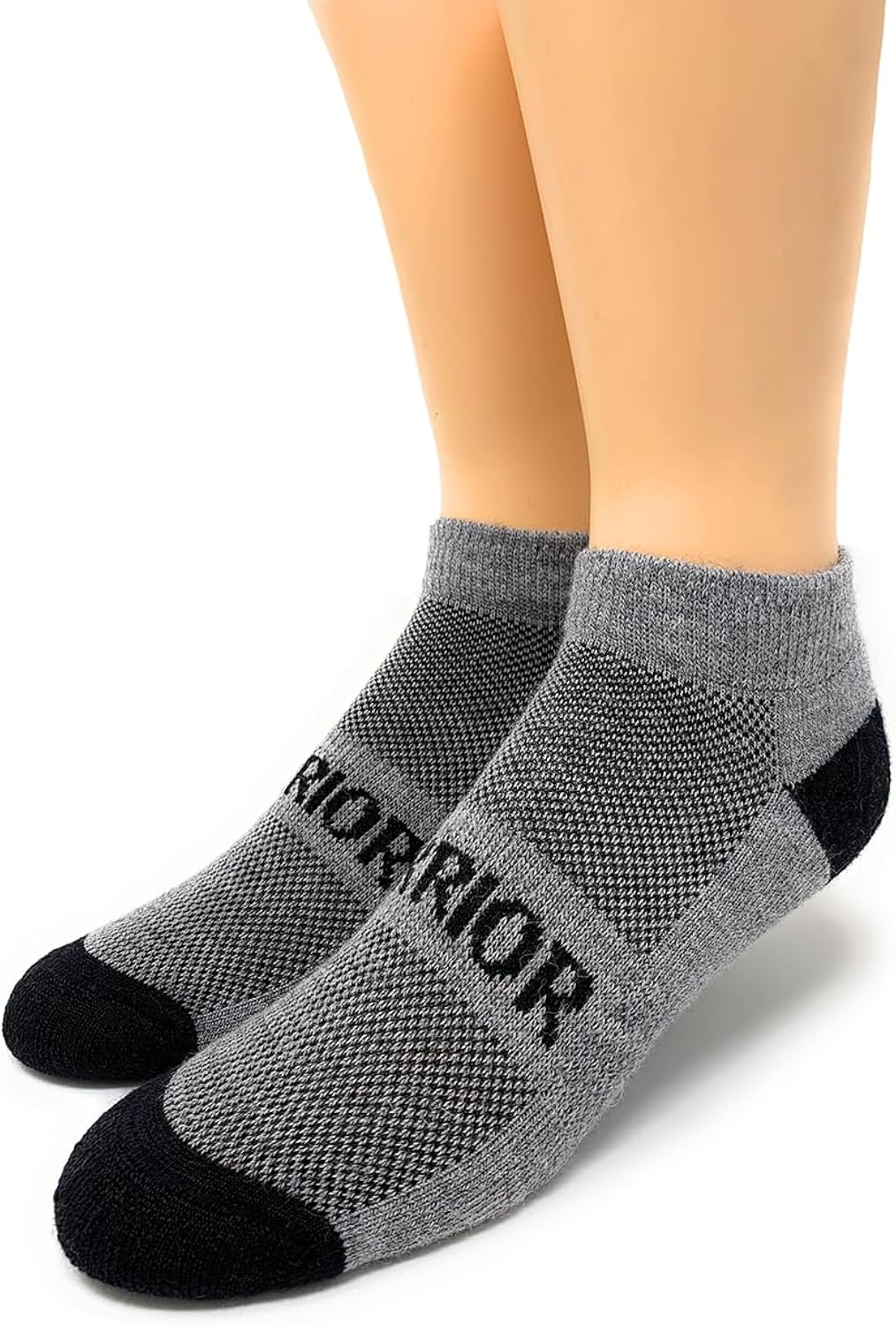 WARRIOR ALPACA SOCKS - Alpaca Wool All Terrain Ankle Sport Socks | Terry Lined Foot Bed | Comfortable & Warm | Men & Women