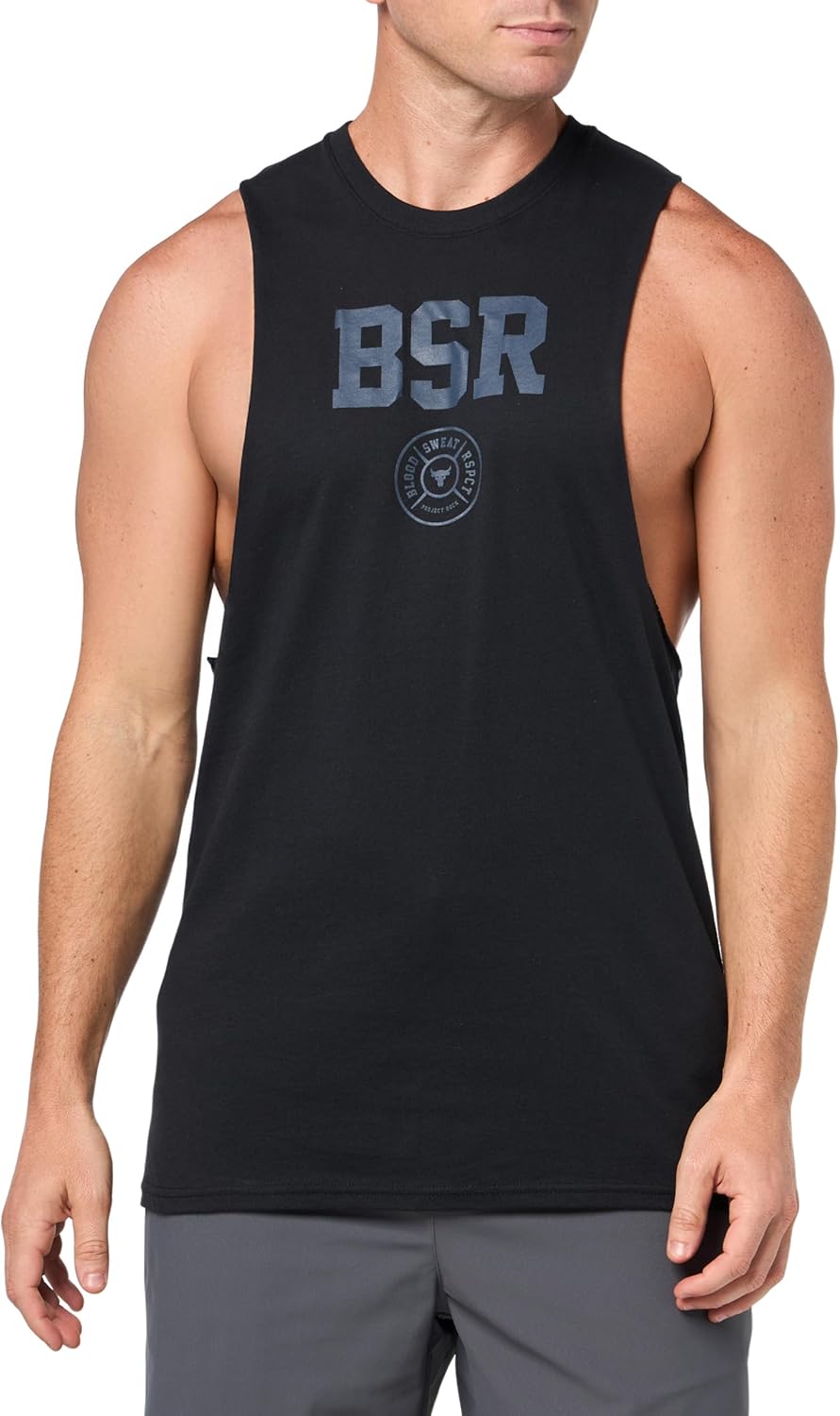 Under Armour Men's Project Rock Blood Sweat Respect Tank