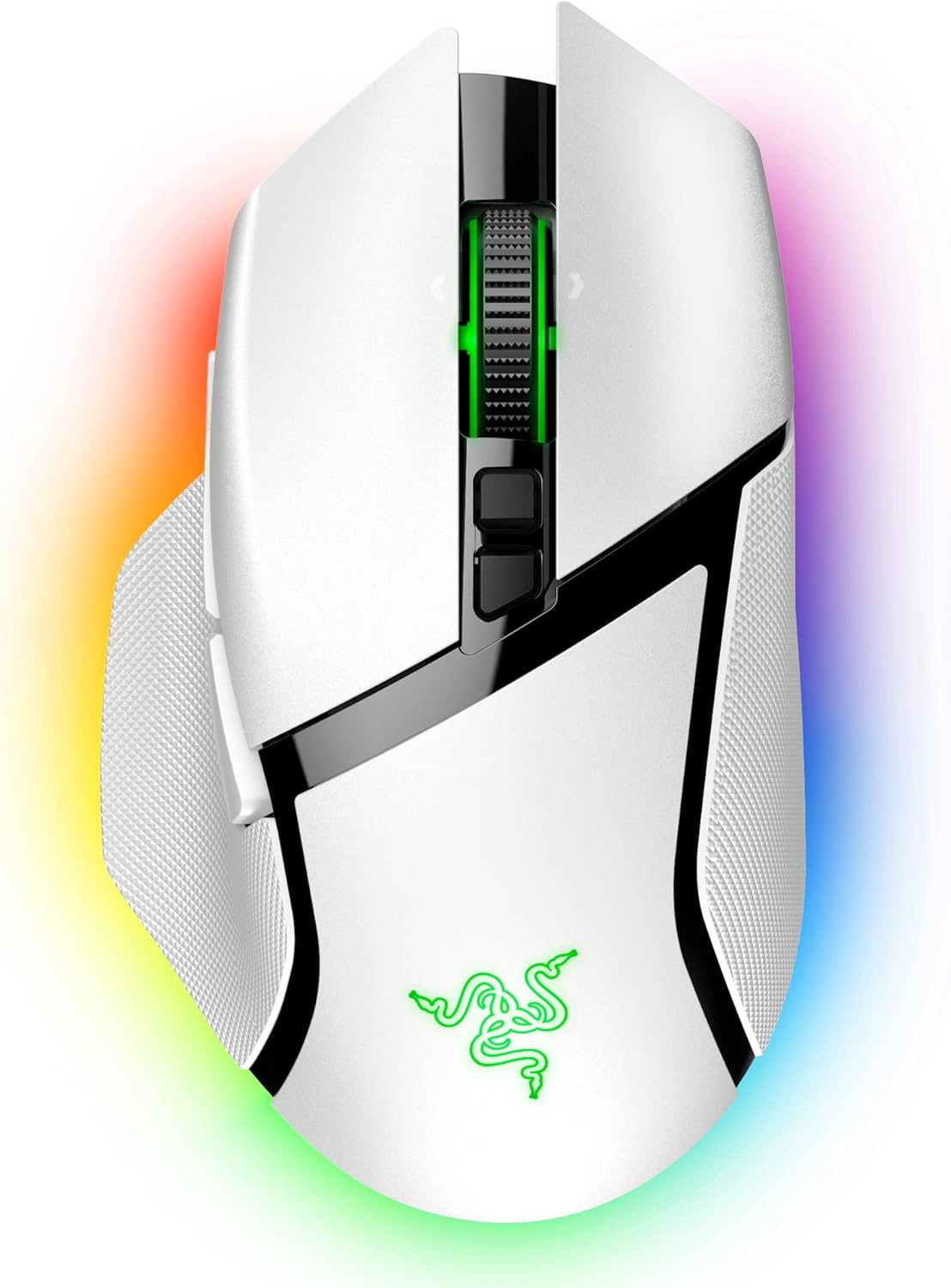 Razer Basilisk V3 Pro Customizable Wireless Gaming Mouse: Fast Optical Switches Gen-3 - HyperScroll Tilt Wheel - Chroma RG...