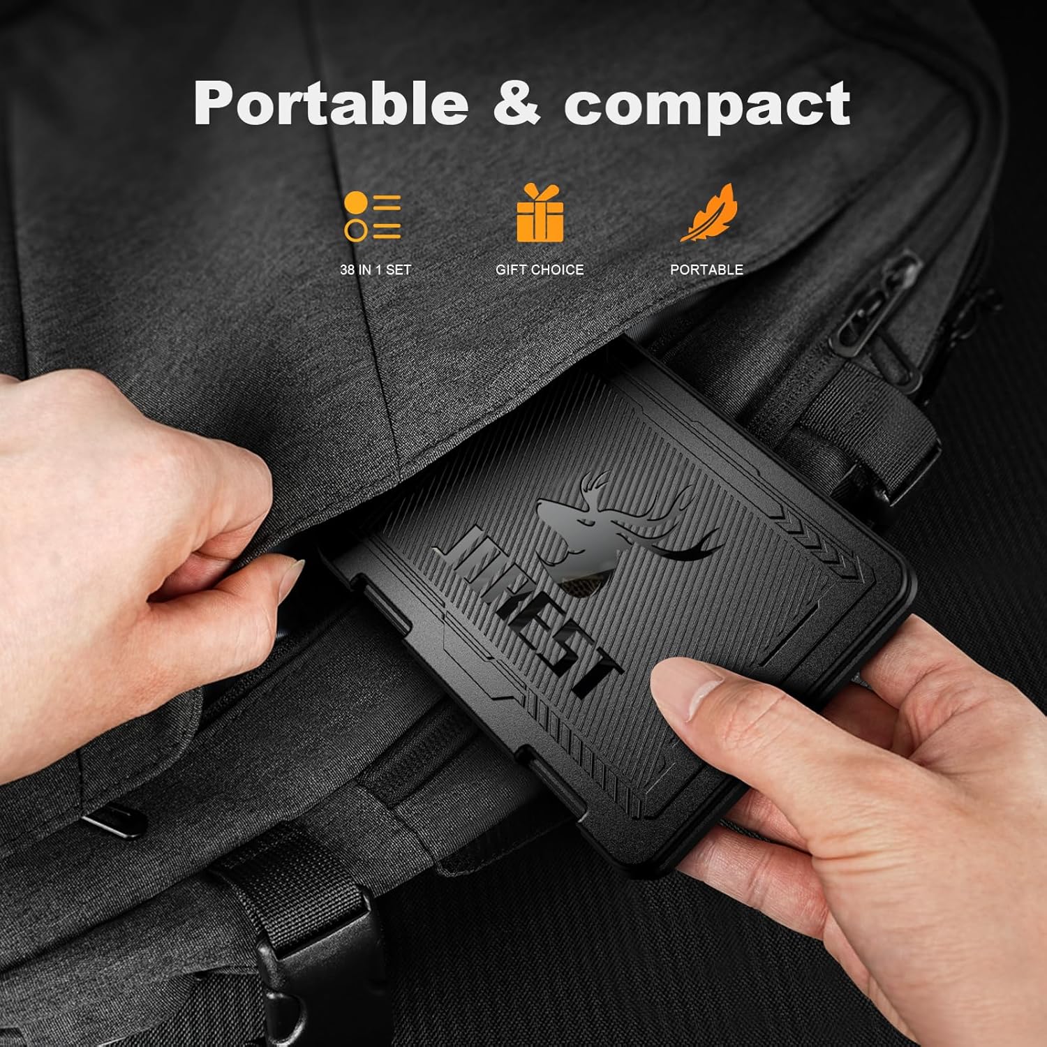 JOREST 38Pcs Small Precision Screwdriver Set with Torx T5, T6, Y00, Mini Repair Tool Kit for Macbook, Computer, Laptop, iP...