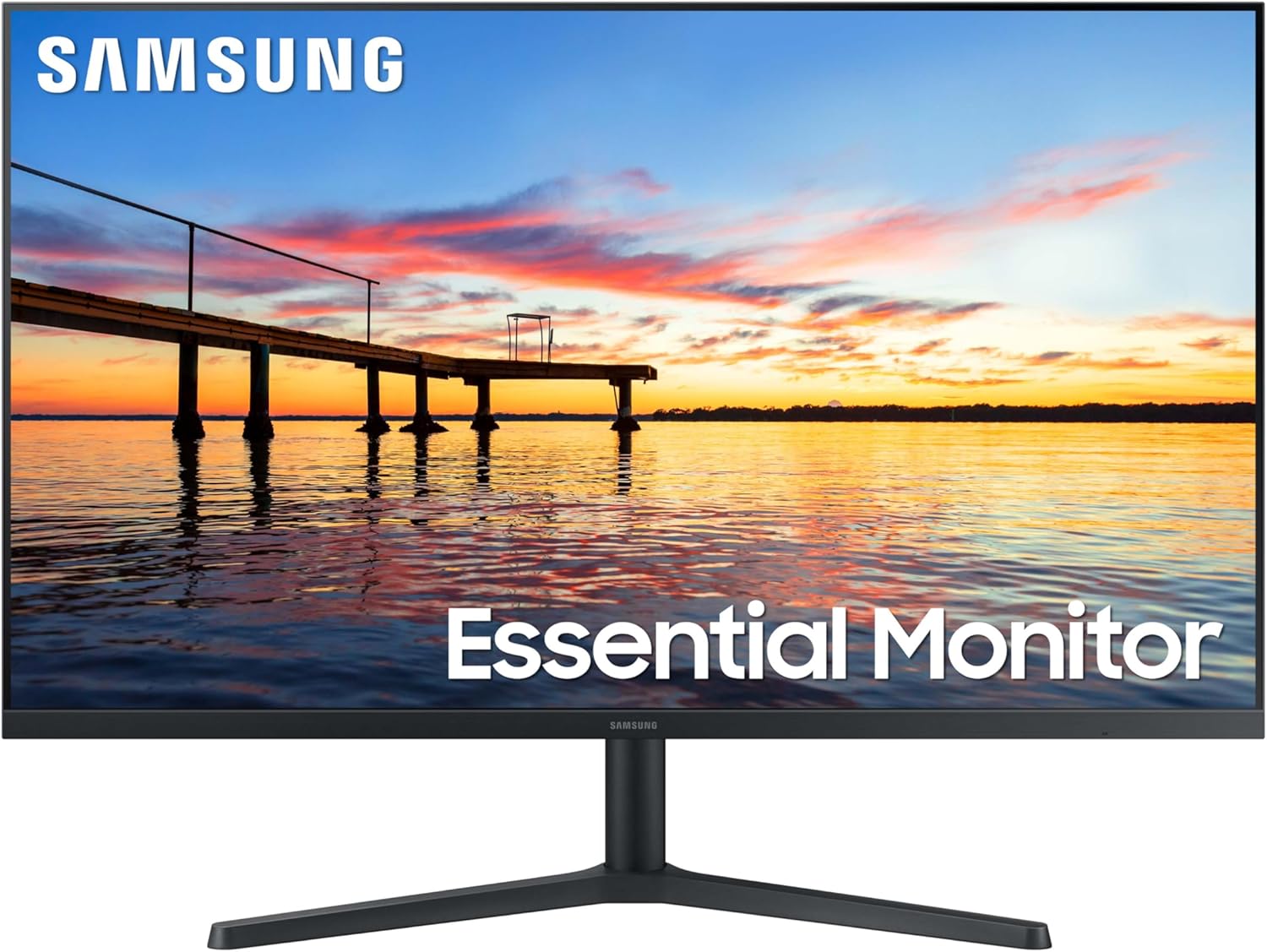 SAMSUNG 32-Inch Flat Computer Monitor, 75Hz, Borderless Display, AMD FreeSync, Game Mode, Advanced Eye Care, HDMI and Disp...