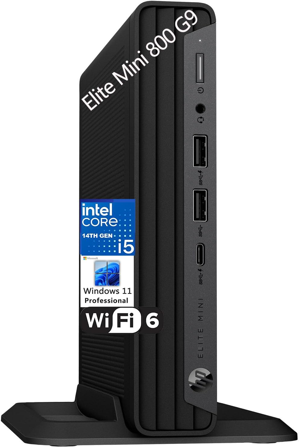 HP Elite Mini 800 G9 Business Desktop Computer, 14th Gen Intel 14-Core i5-14500 (Beat i7-13700), 32GB DDR5 RAM, 1TB PCIe S...