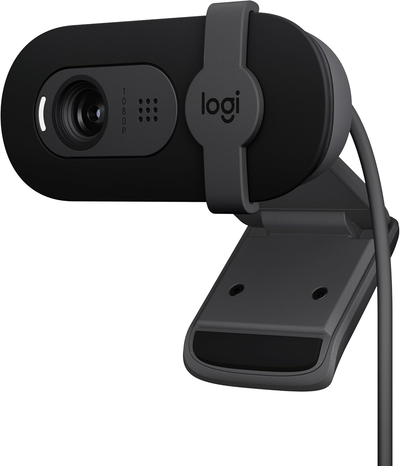 Logitech Brio 101 Full HD 1080p Webcam for Meetings, Streaming, Desktop, Laptop, PC - Built-in Mic, Shutter, USB-A, Teams,...