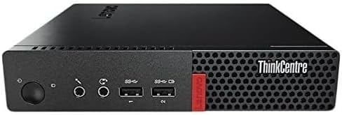 Lenovo ThinkCentre M910Q Tiny Desktop Computer, Intel Core i7-6700T Upto 3.6GHz, 32GB RAM, 1TB NVMe SSD, 4K 3-Monitor Supp...