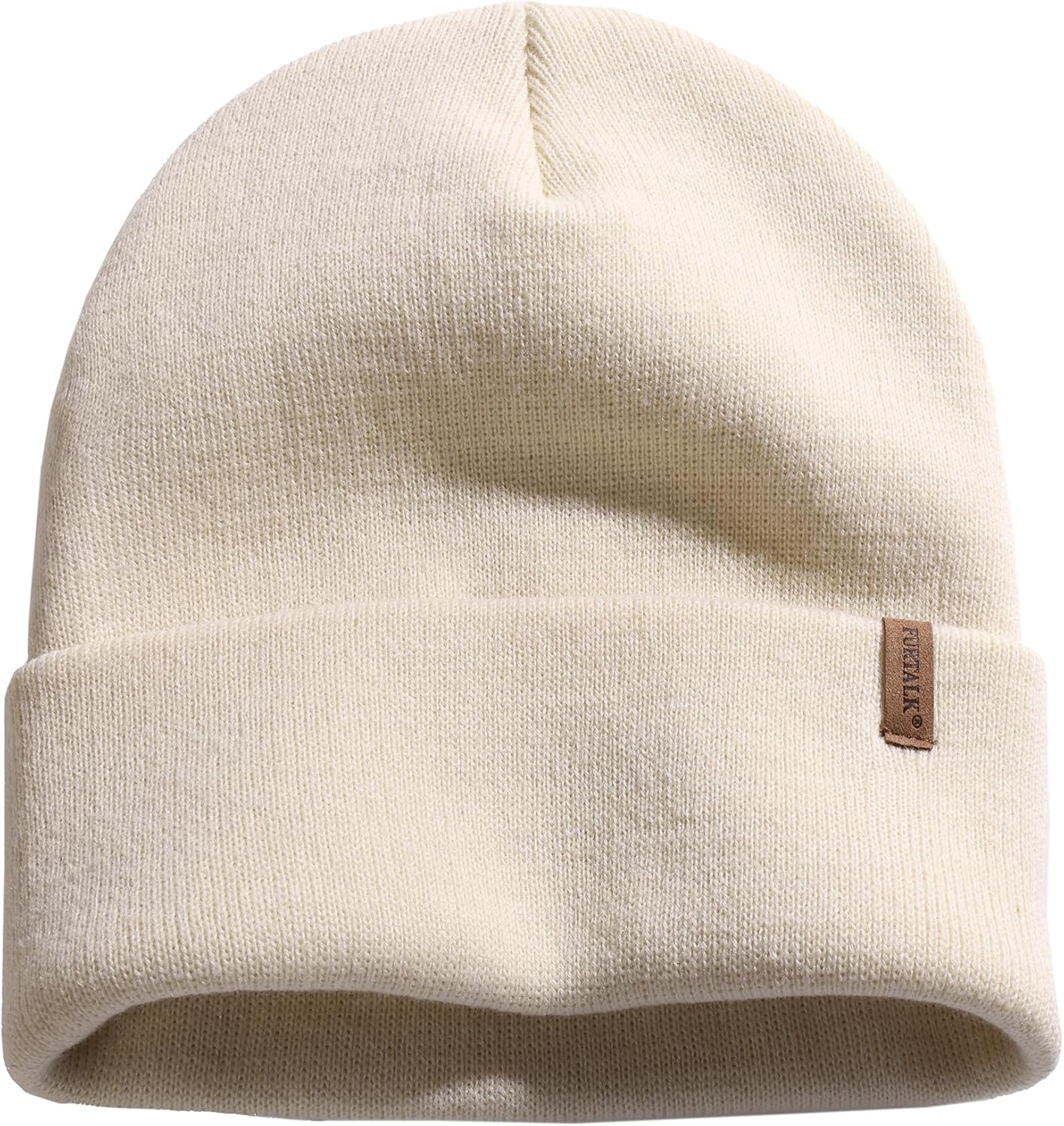 FURTALK Beanie for Men Women Cuffed Thick Knitted Unisex Winter Hat Beanies Skull Cap
