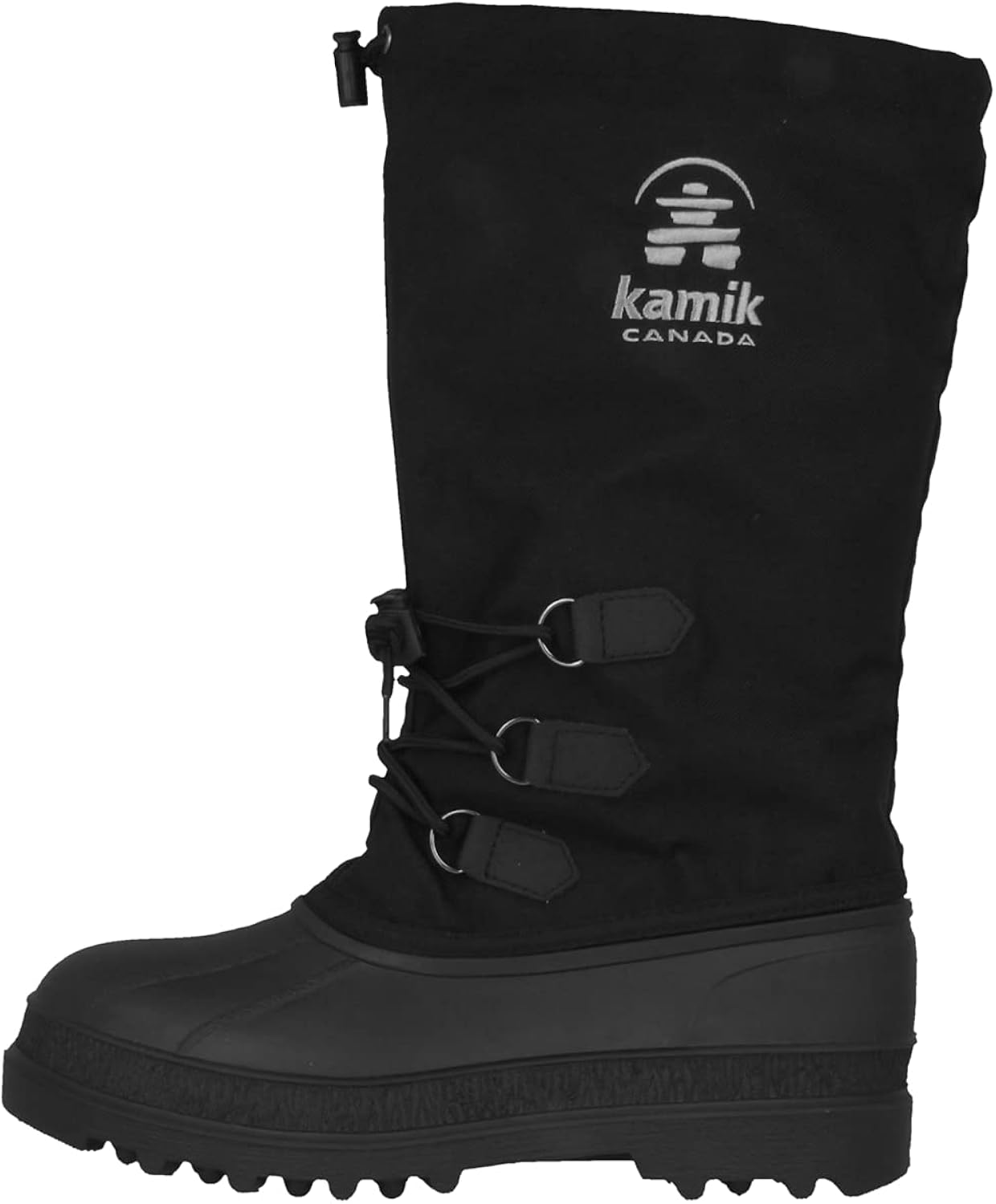 Kamik Men's Waterproof Winter Boot - Seam-Sealed Snow Boots - Grip Waterproof Shoes for Men - Insulated Winter Shoes