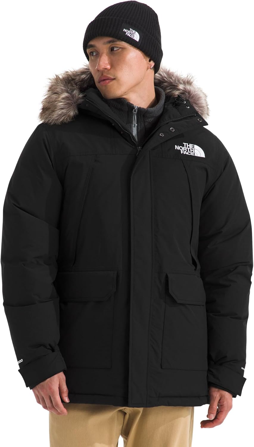 THE NORTH FACE Men's McMurdo Parka | Long Waterproof Winter Jacket With 600 Fill Waterfowl Down Insulation