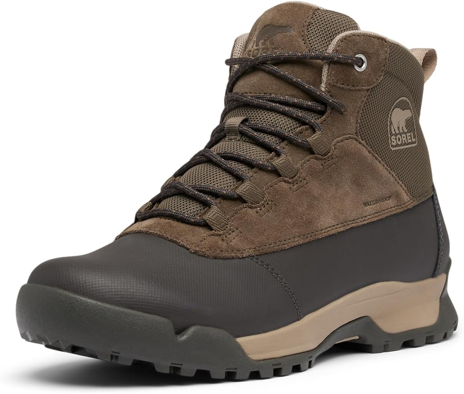 SOREL Men's Buxton Lite Lace Plus Waterproof Boot