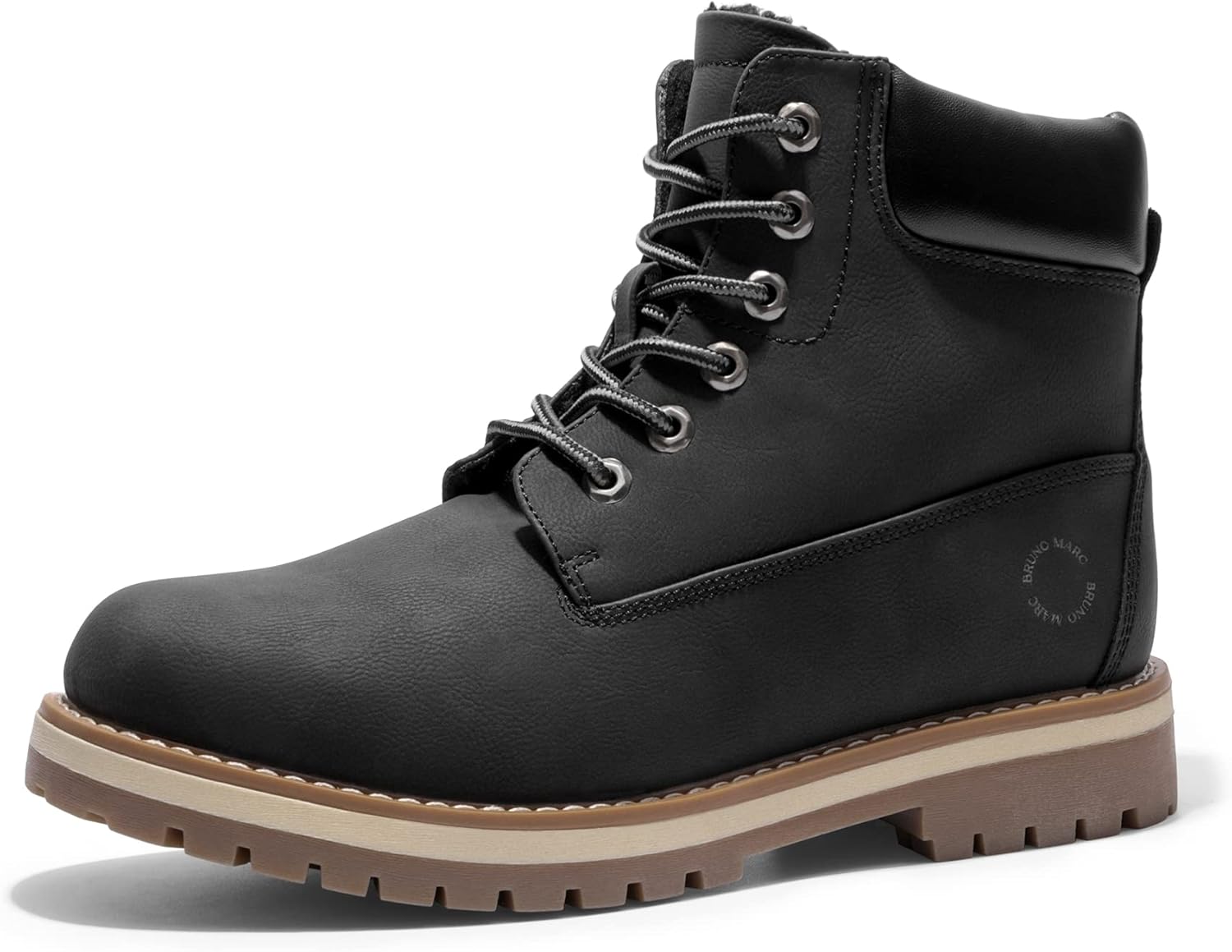 Bruno Marc Men's Classic Winter Fall Casual Boots Warm Cold-Weather Work Boots 3.0