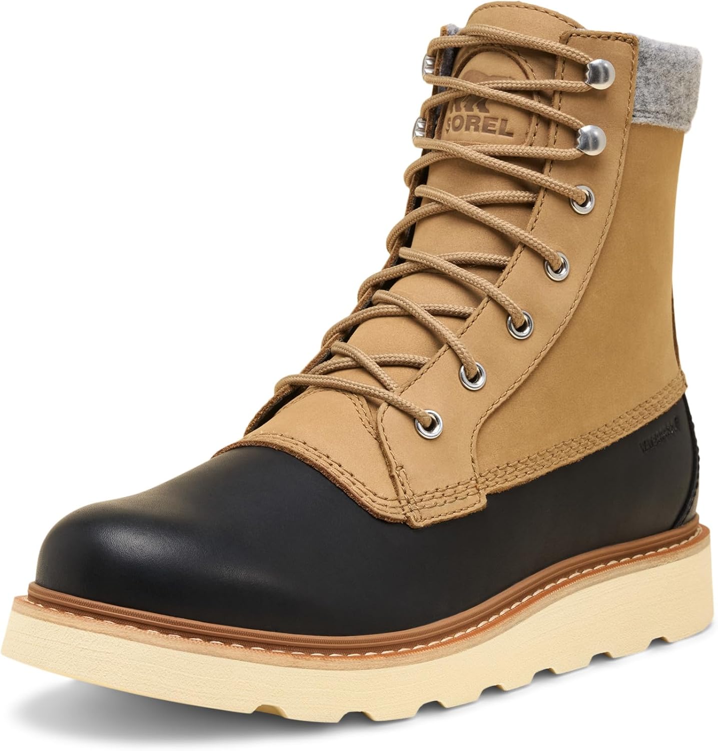 Sorel Men's Slabtown 62' Caribou Waterproof Fashion Boot