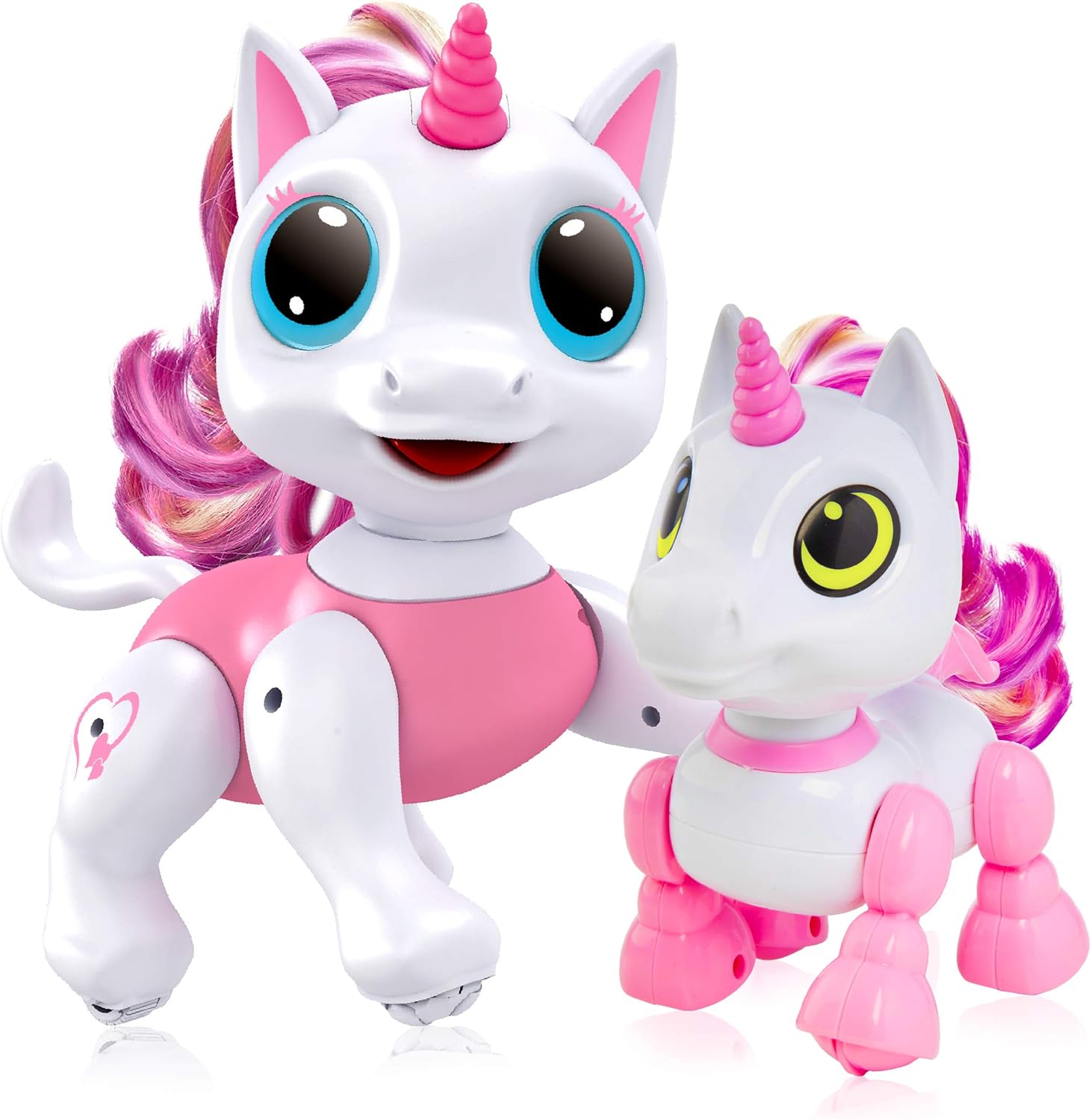 Power Your Fun Robo Pets Unicorn Toy for Girls and Boys - Remote Control Robot Toys with Interactive Hand Motion Gestures,...