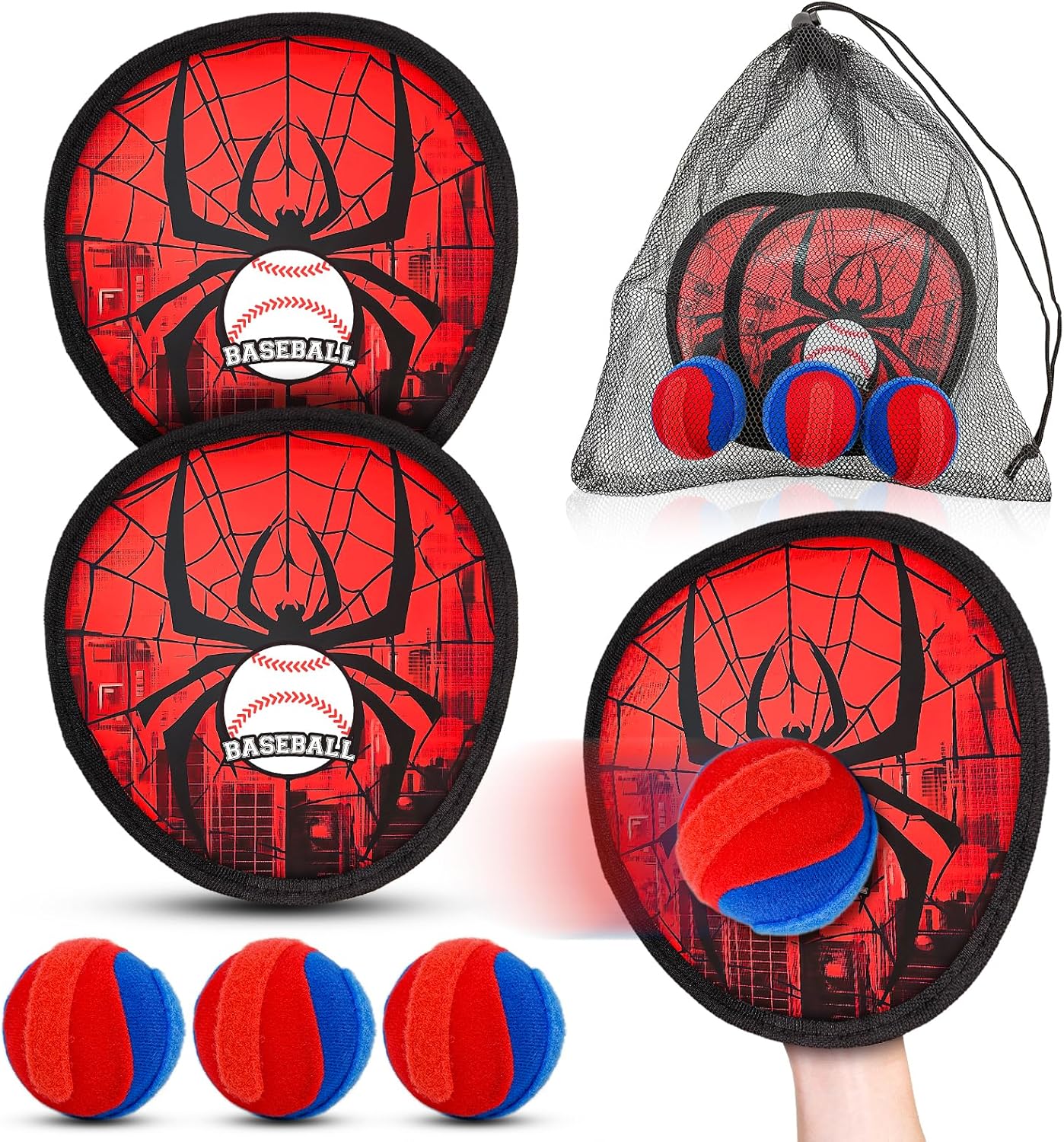 Toss and Catch Ball Game Set, Outdoor Games for Kids 3 4 5 6 7 8 9 10 11 12 Years Old Boys Girls, Outdoor Yard Games Beach...
