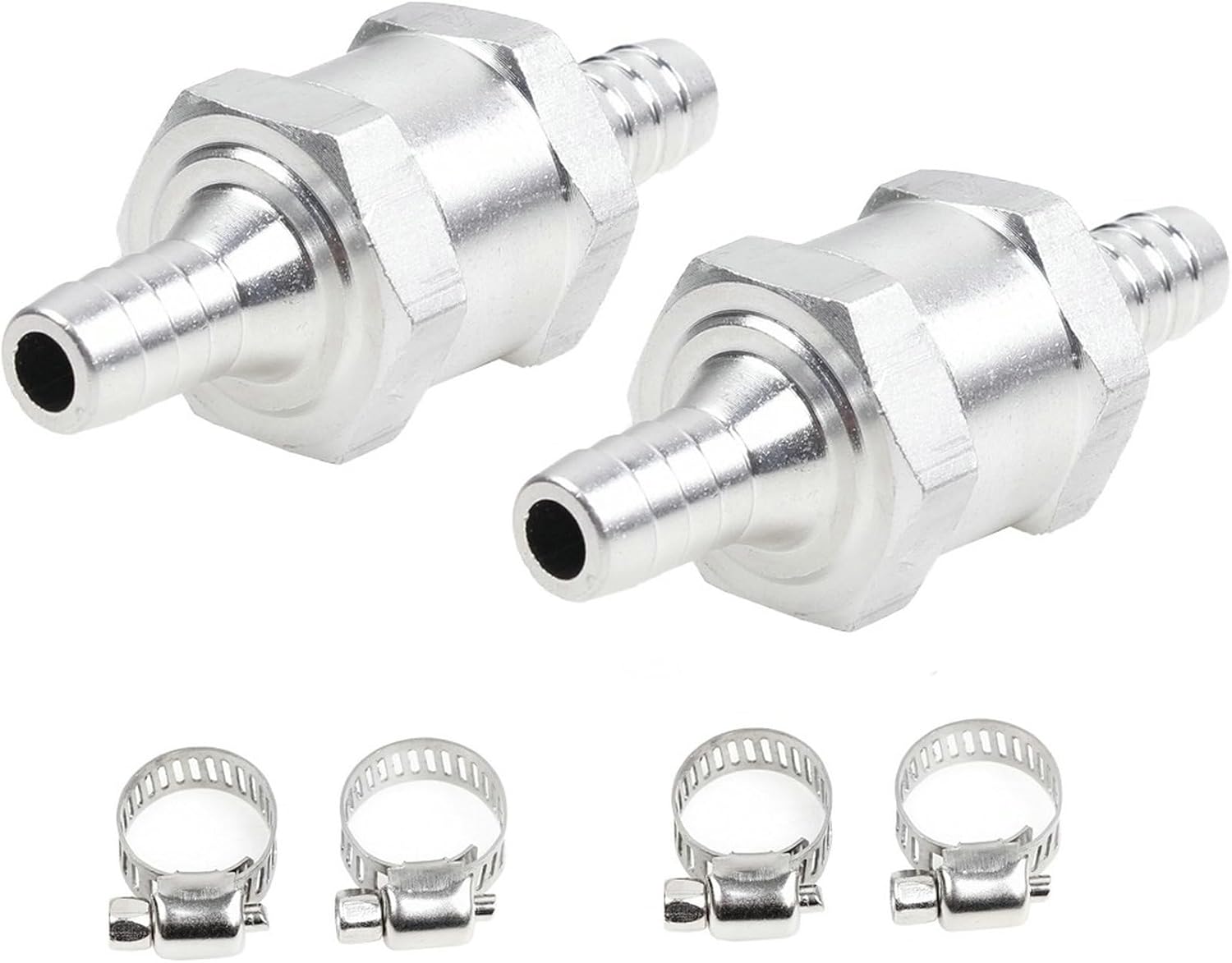 Kenhihi 2 one-way check valve, used for aluminum alloy gasoline diesel water fuel pipeline check valves in automobiles/mot...