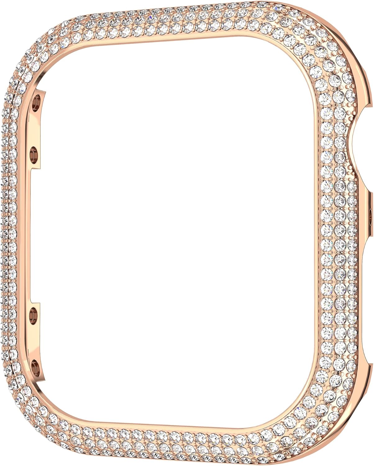 Swarovski Sparkling Smartwatch Case Compatible with Apple Watch Series 4 and 5, 40mm, Rose-Gold Tone