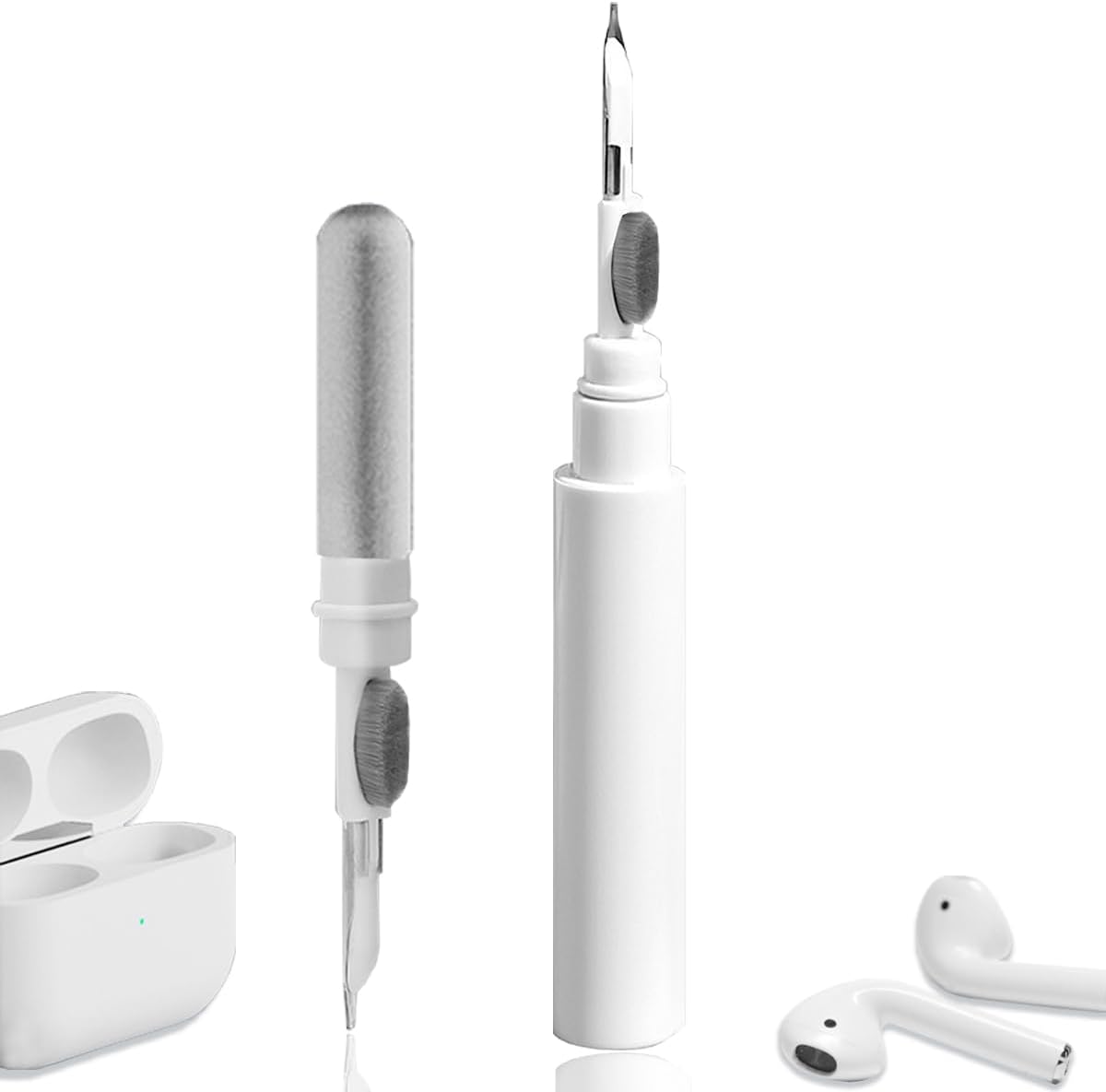 Cleaner Kit for Airpods,Earbuds Cleaning kit for Airpods Pro 1 2 3, Multi-Function Cleaning Tool with Brush for Wireless E...