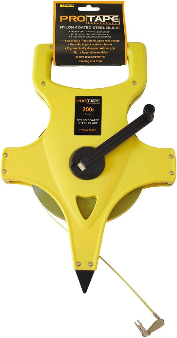 US Tape 59927 Open Reel Nyl. Clad Steel blade 3/8