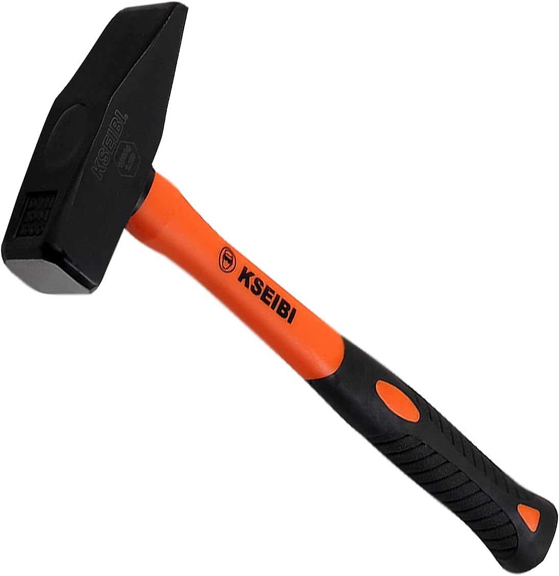 KSEIBI 271480 Machinist Engineers Hammer, Forged Steel Cross Peen Sheet Metal Hammer, Blacksmith Forging Tools (Anti-Slip ...