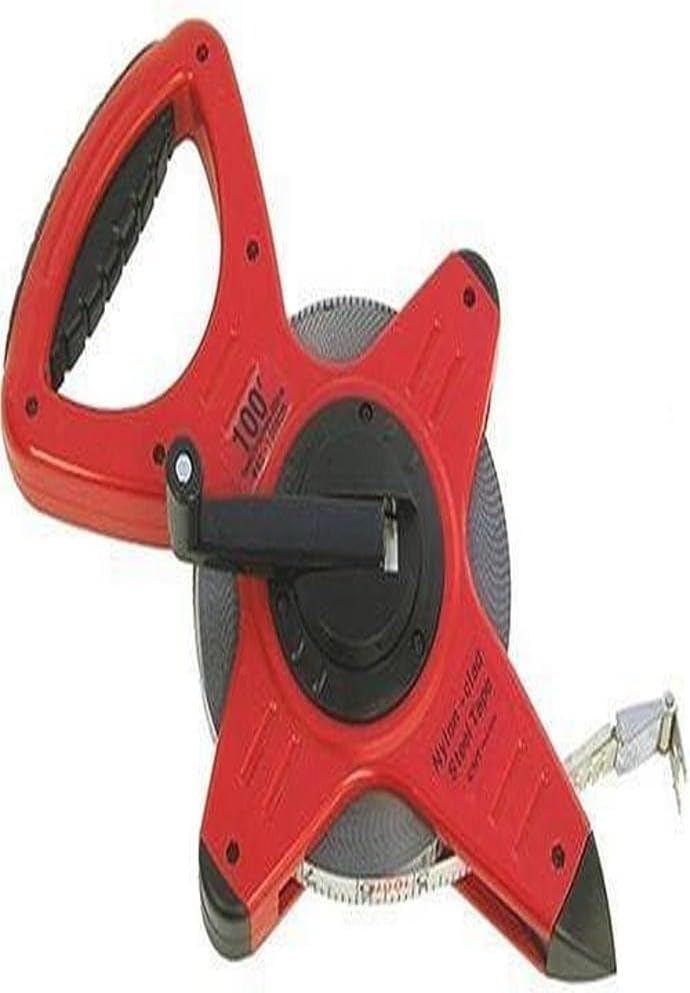 BOSCH CST/Berger 82-10080B 100ft Nylon-Clad Steel Zip-Line, 82-Series Open Reel Tape in Feet and Eigths