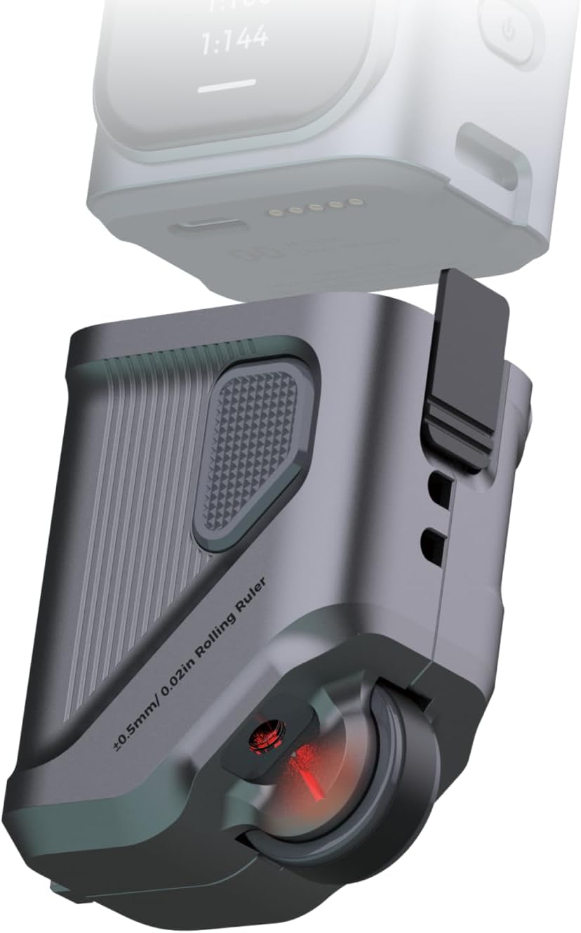 HOZO M-Cube Laser Measuring Tool Adaptor 05 Scale Roller,Electronic Digital Tape Measure with Laser,Infinite Customized Sc...