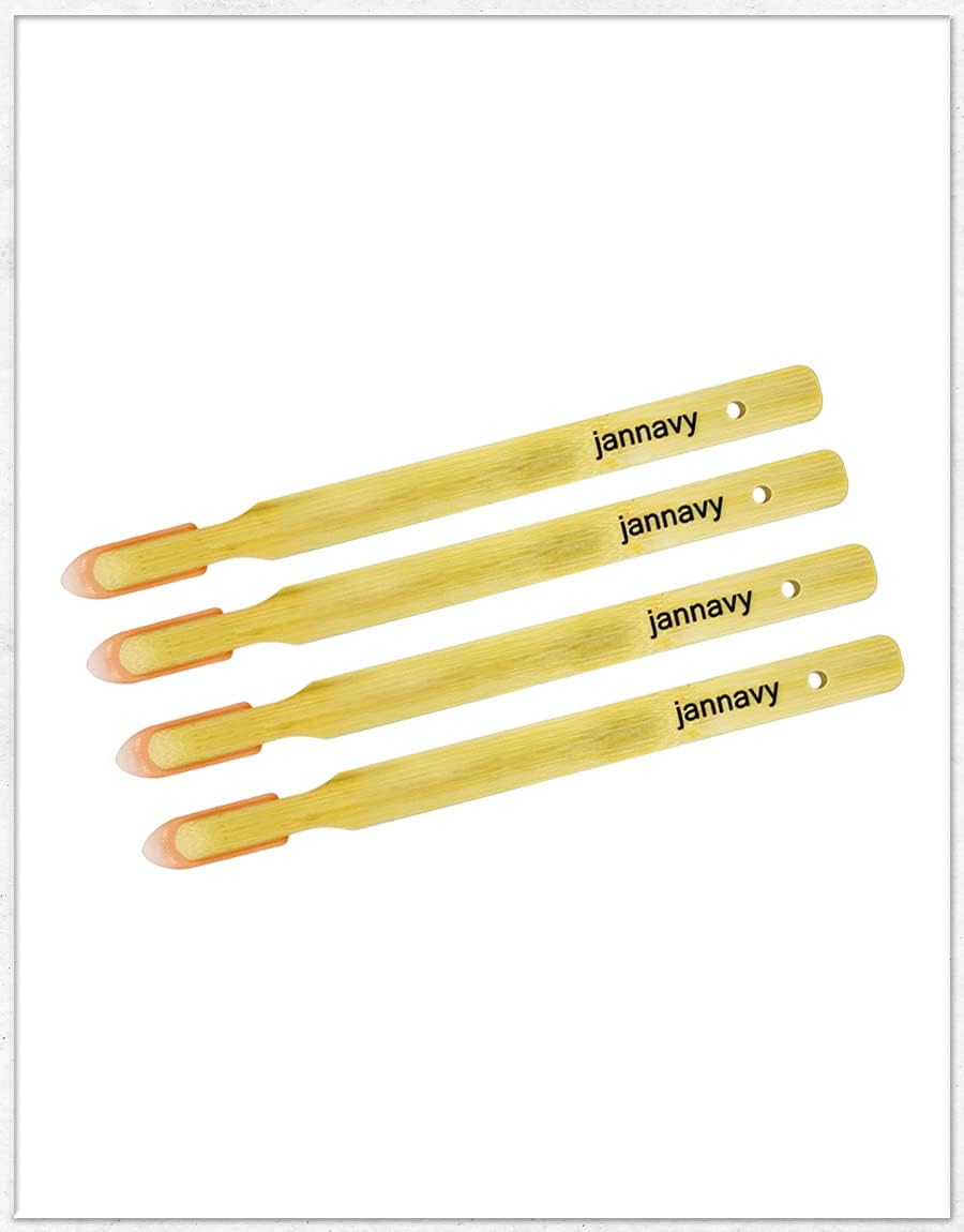 Jannavy Hand-operated Caulk Finishing Tool Set - 4 Sizes, Sculpt, Level, Smooth Out