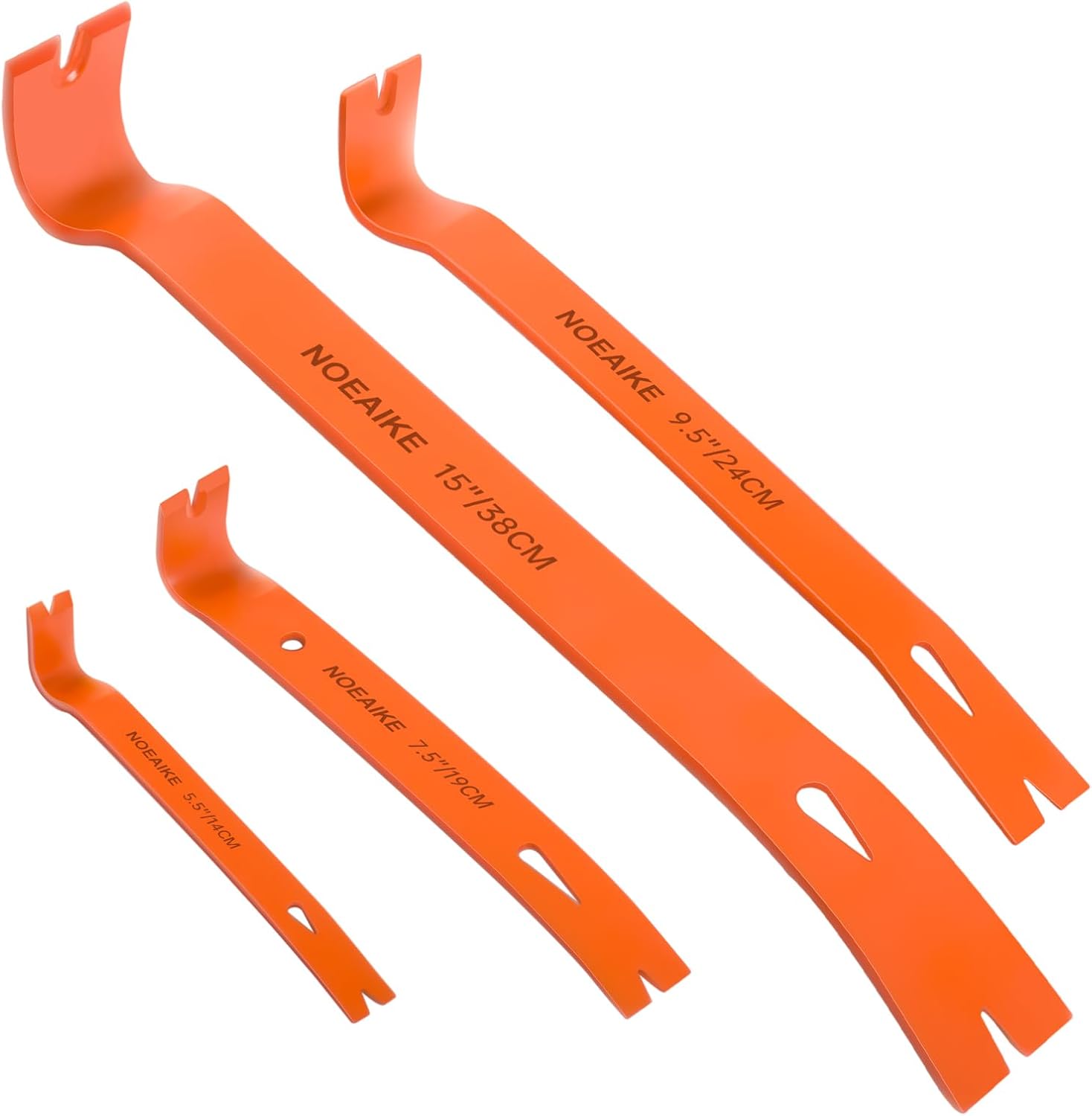 NOEAIKE 4-Pack Flat Pry Bar Set 5.5