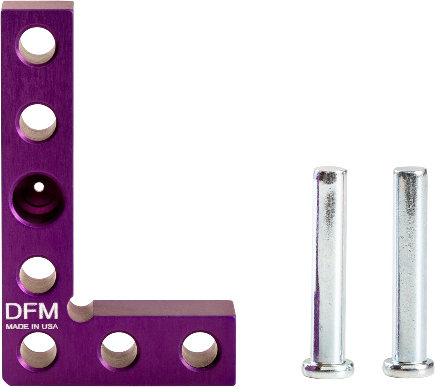 DFM Tool Works Small Square and Center Finder - Made in USA Versatile Woodworking Tool with 11/32